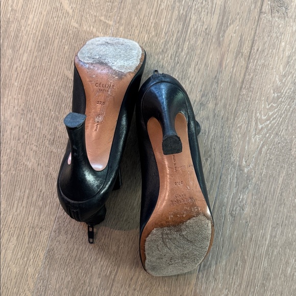 Beautiful iconic Celine shoes heel boots size 8 - Picture 3 of 4
